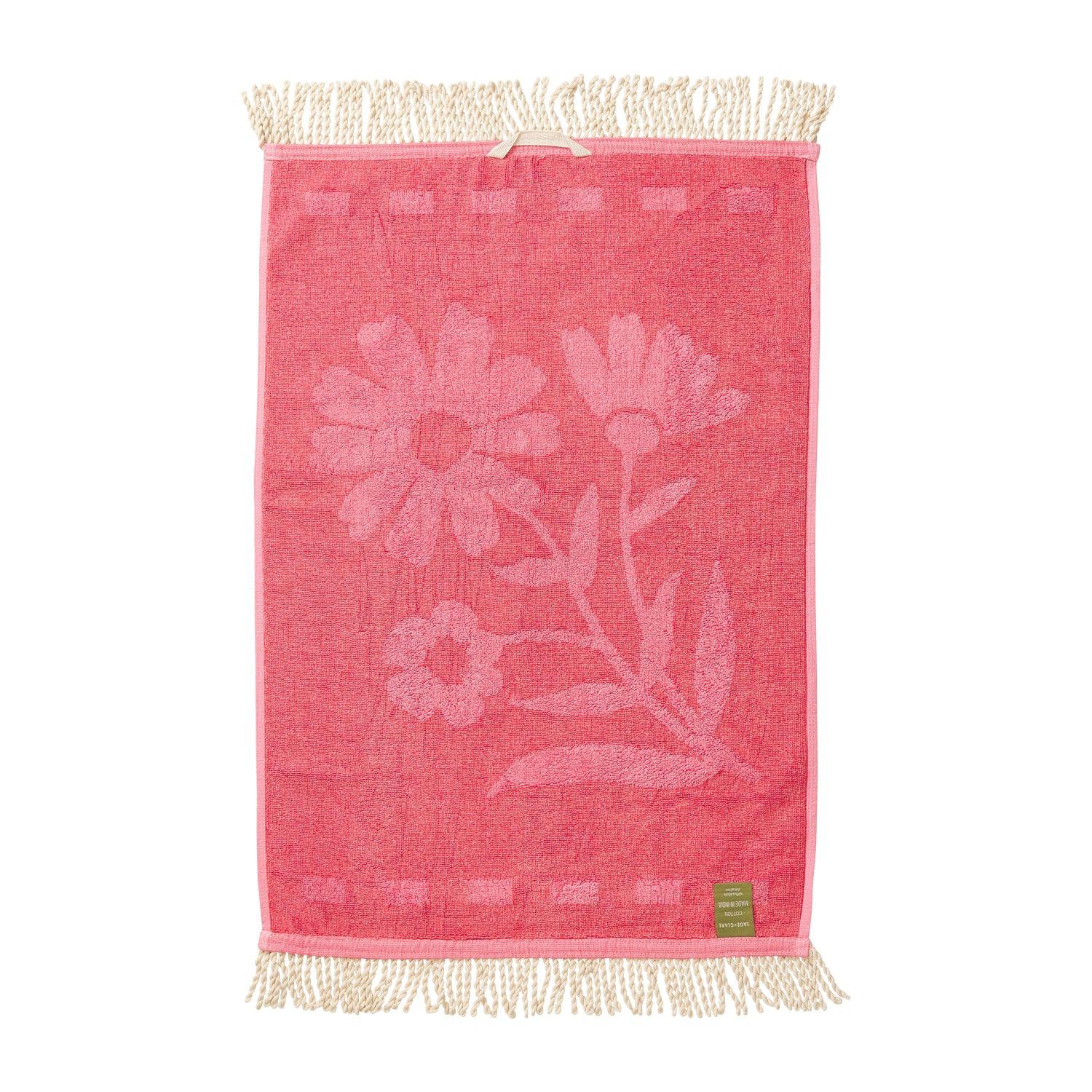 Aja Hand Towel - Posy-Soft Furnishings-Sage & Clare-The Bay Room