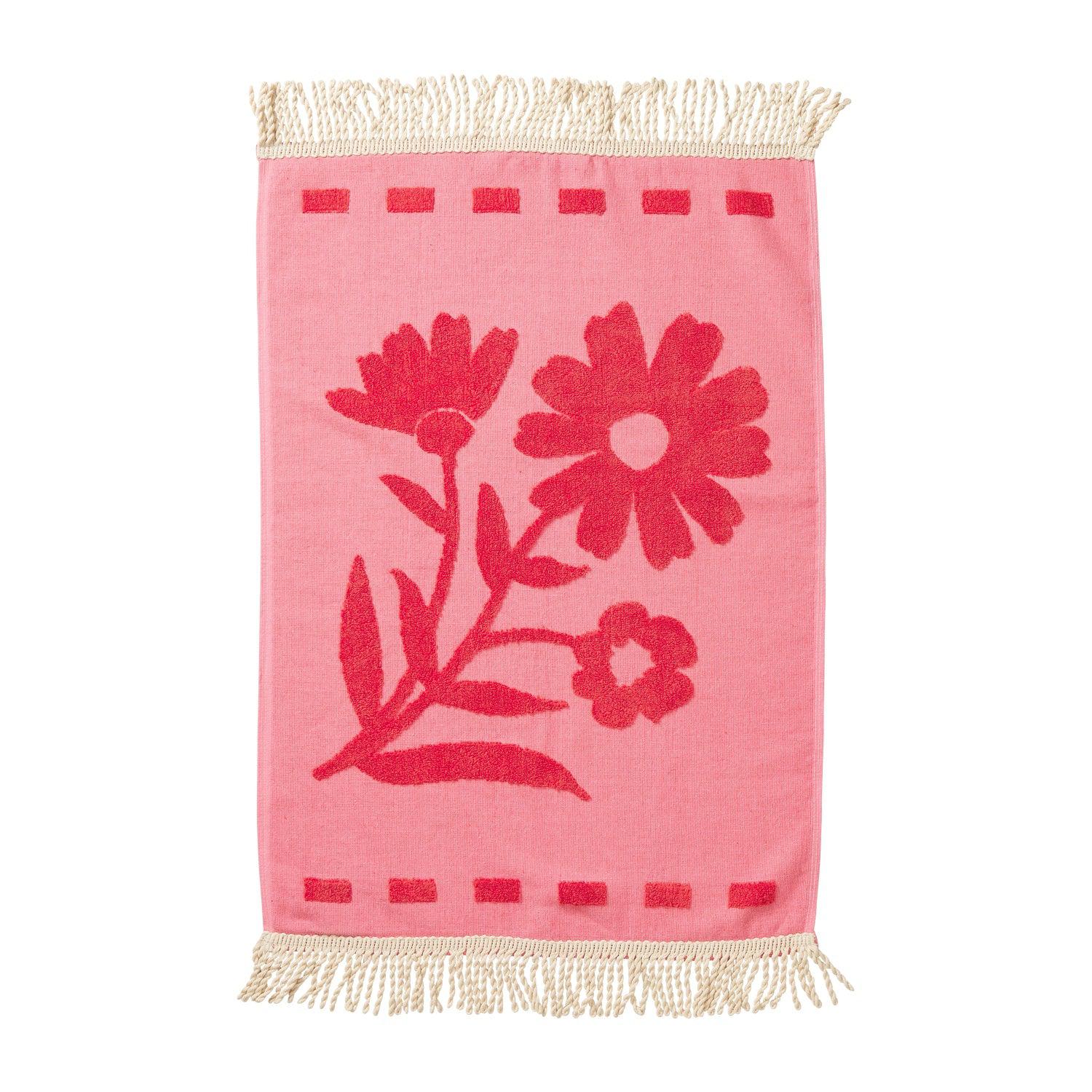 Aja Hand Towel - Posy-Soft Furnishings-Sage & Clare-The Bay Room