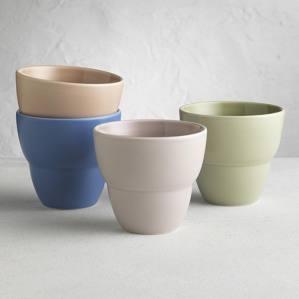 Alba Set of 4 Latte Cups 200ml-Dining & Entertaining-Ecology-The Bay Room