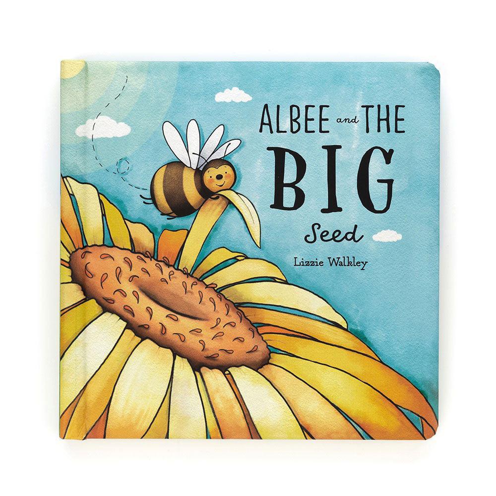 Albee & The Big Seed Book (Bashful Bee Book)-Journals & Books-Jellycat-The Bay Room