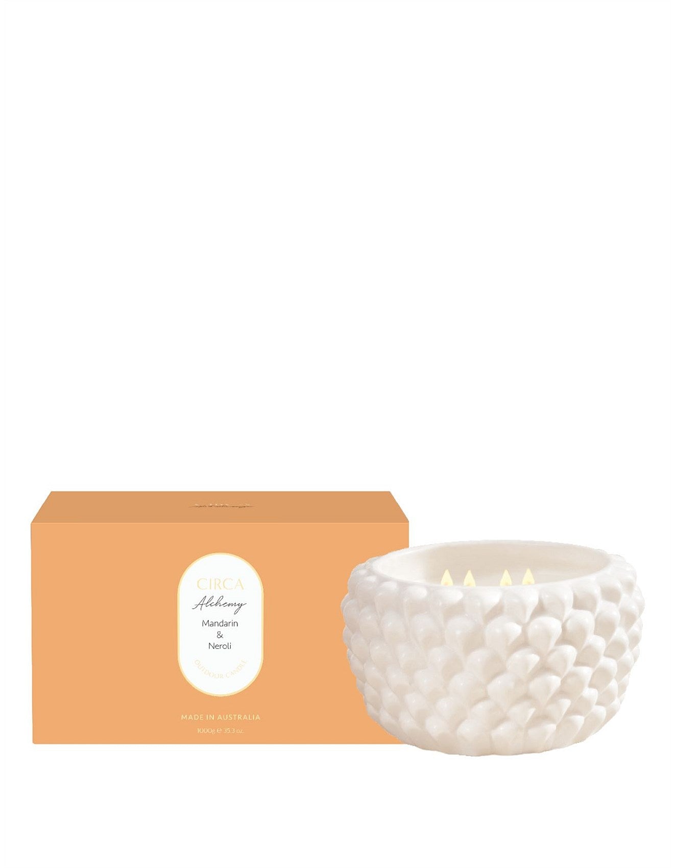 Alchemy Mandarin & Neroli 1kg Outdoor Candle-General-Circa-The Bay Room