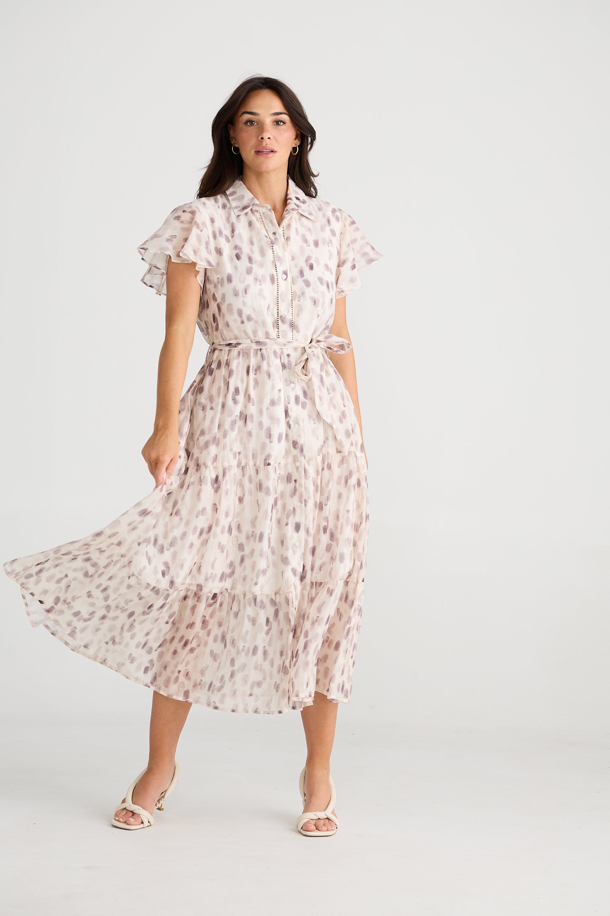 Alice Short Sleeve Dress - Watermark-Dresses-Brave & True-The Bay Room