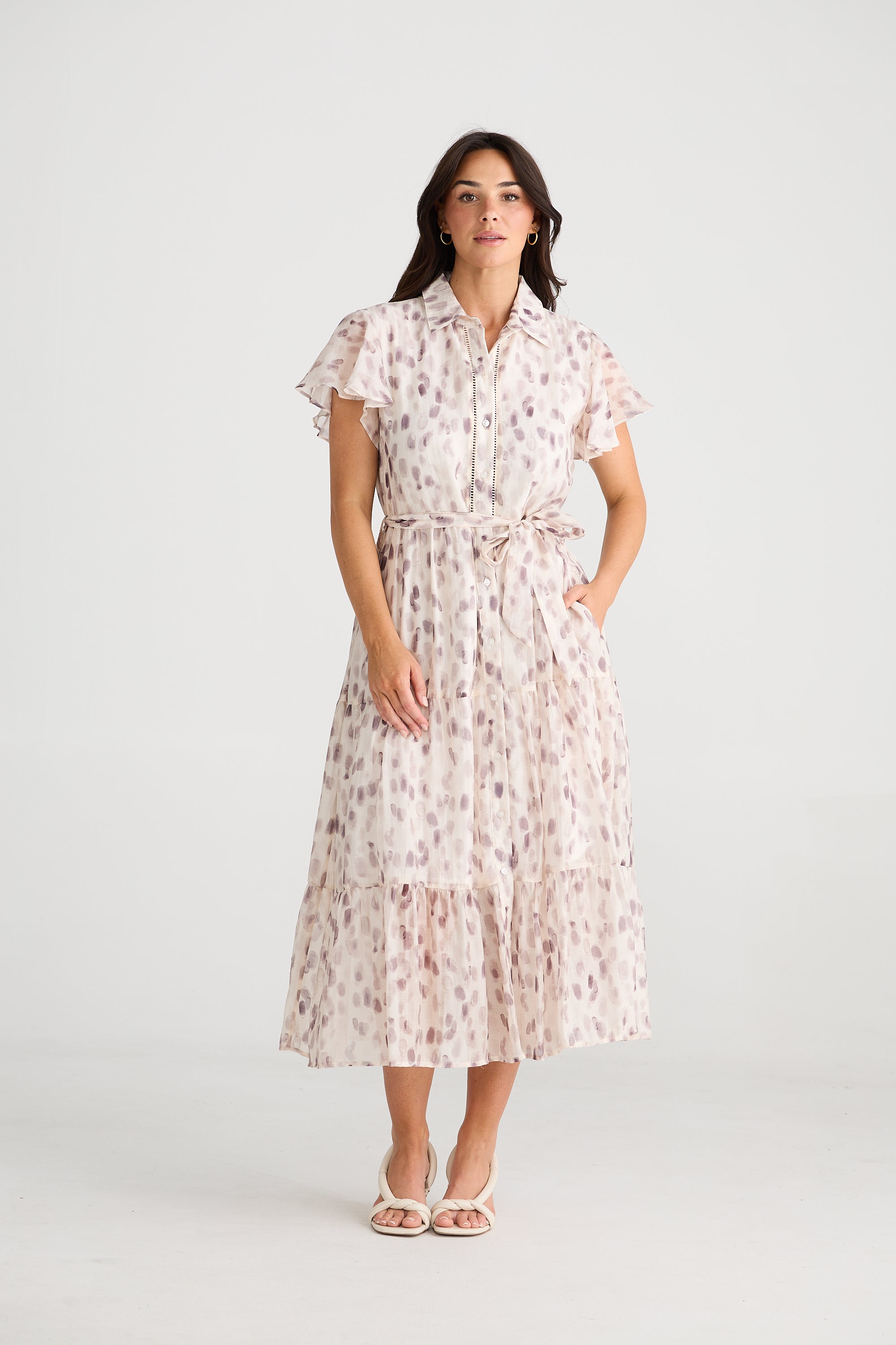 Alice Short Sleeve Dress - Watermark-Dresses-Brave & True-The Bay Room