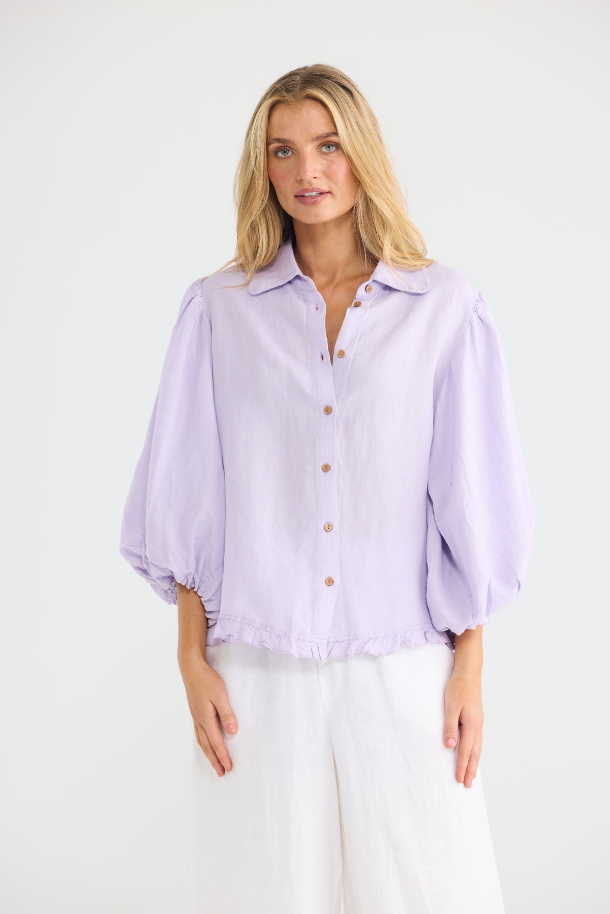 Alina Shirt - Lavender