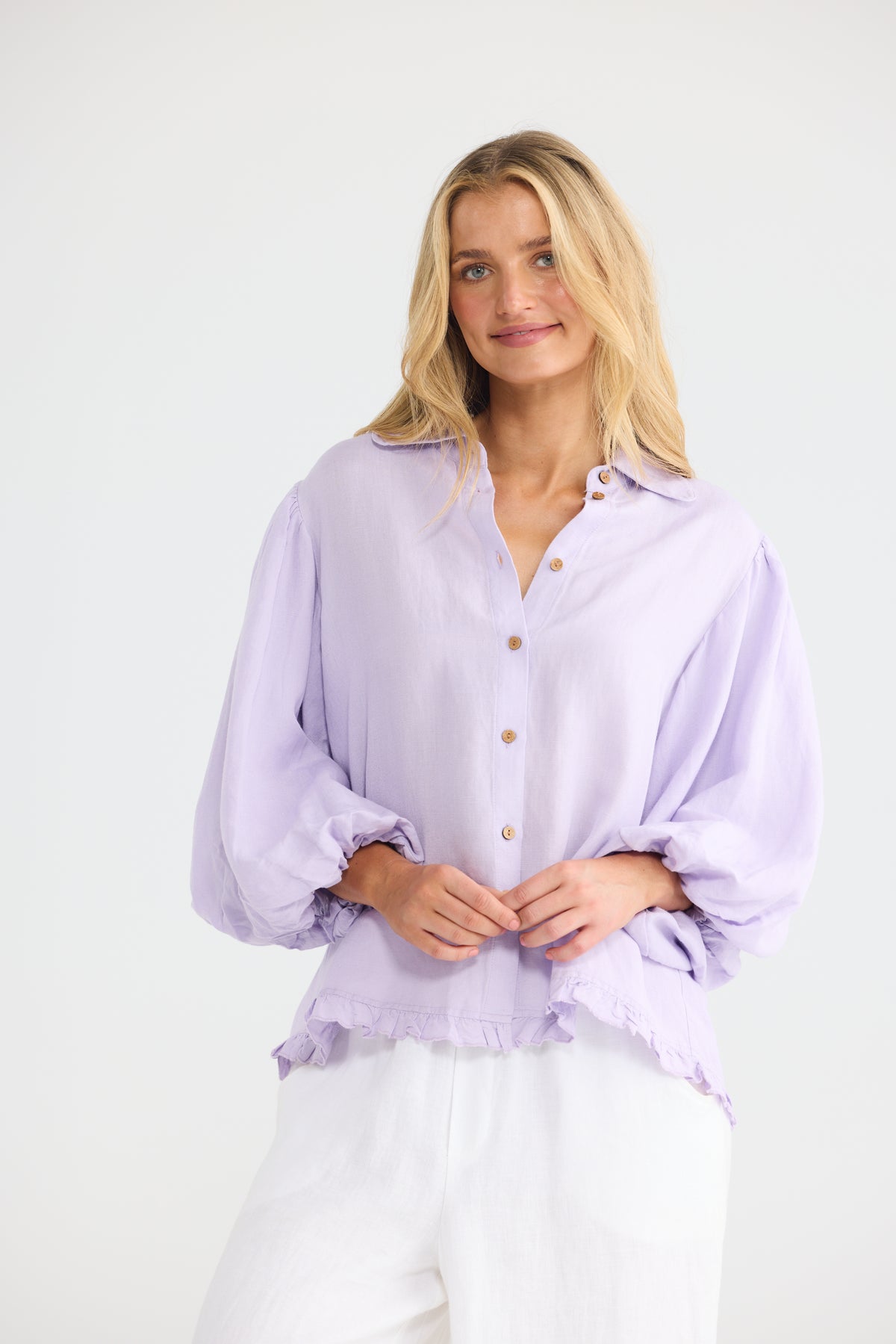 Alina Shirt - Lavender