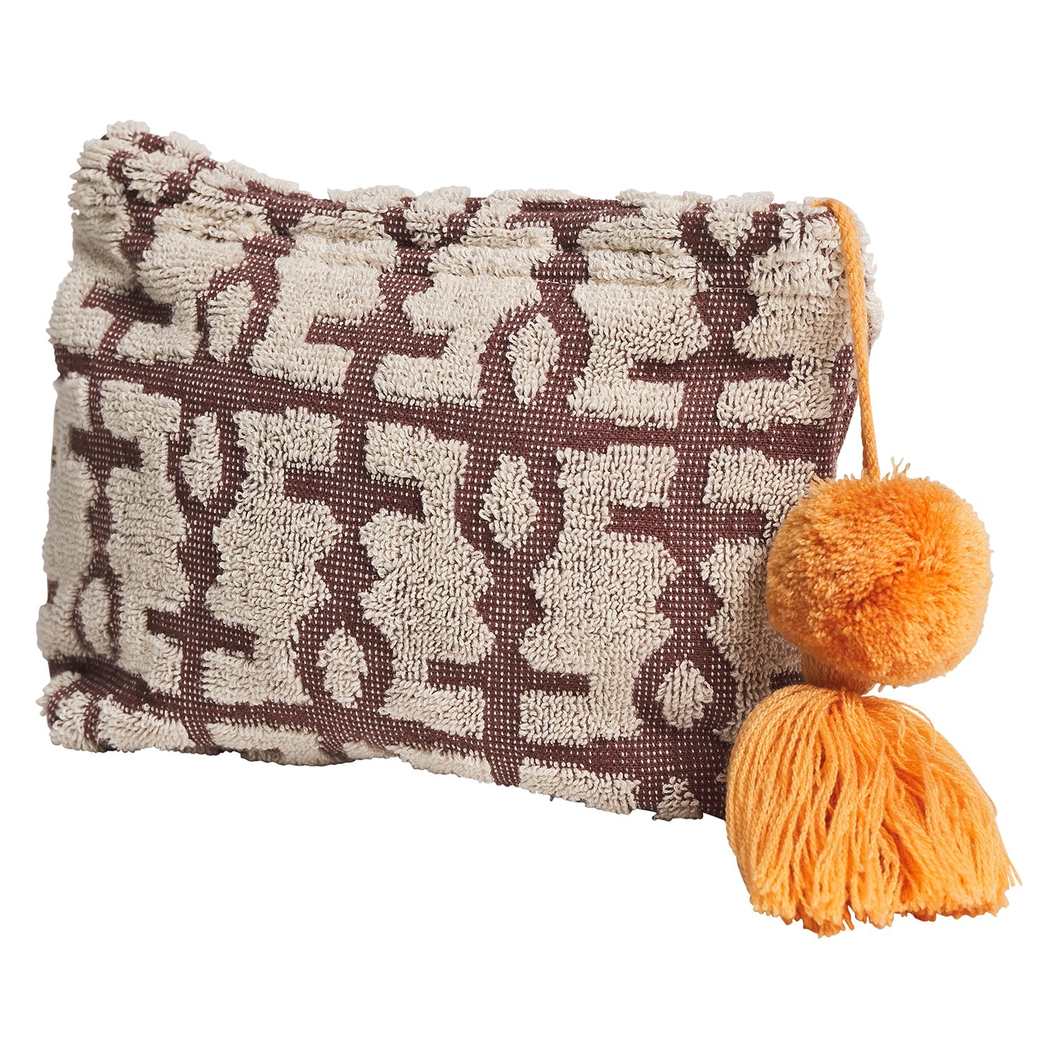 Amata Terry Pouch - Clove-Beauty & Well-Being-Sage & Clare-The Bay Room