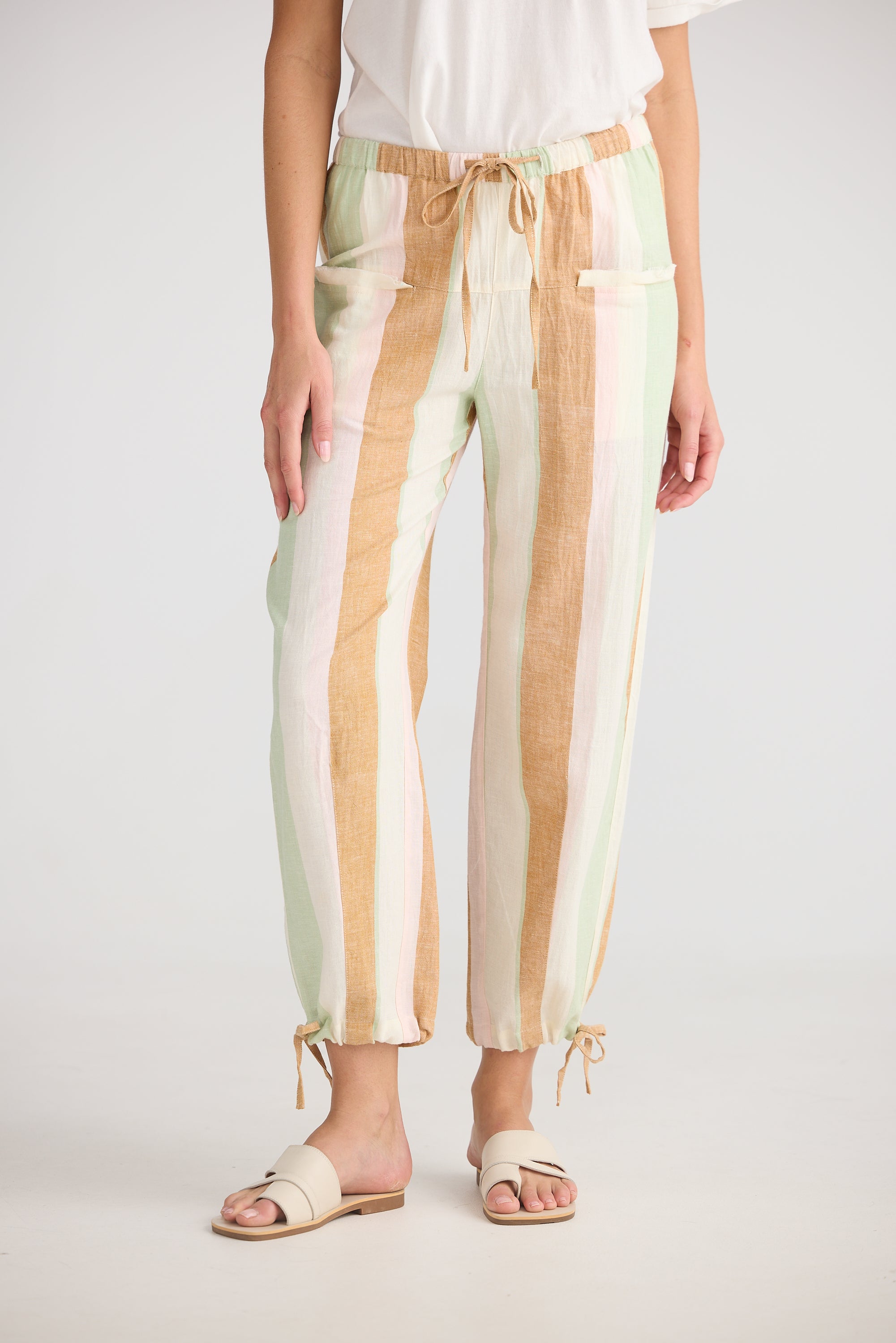 Amazon Pant - Melon Field Stripe-Pants-The Shanty Corporation-The Bay Room