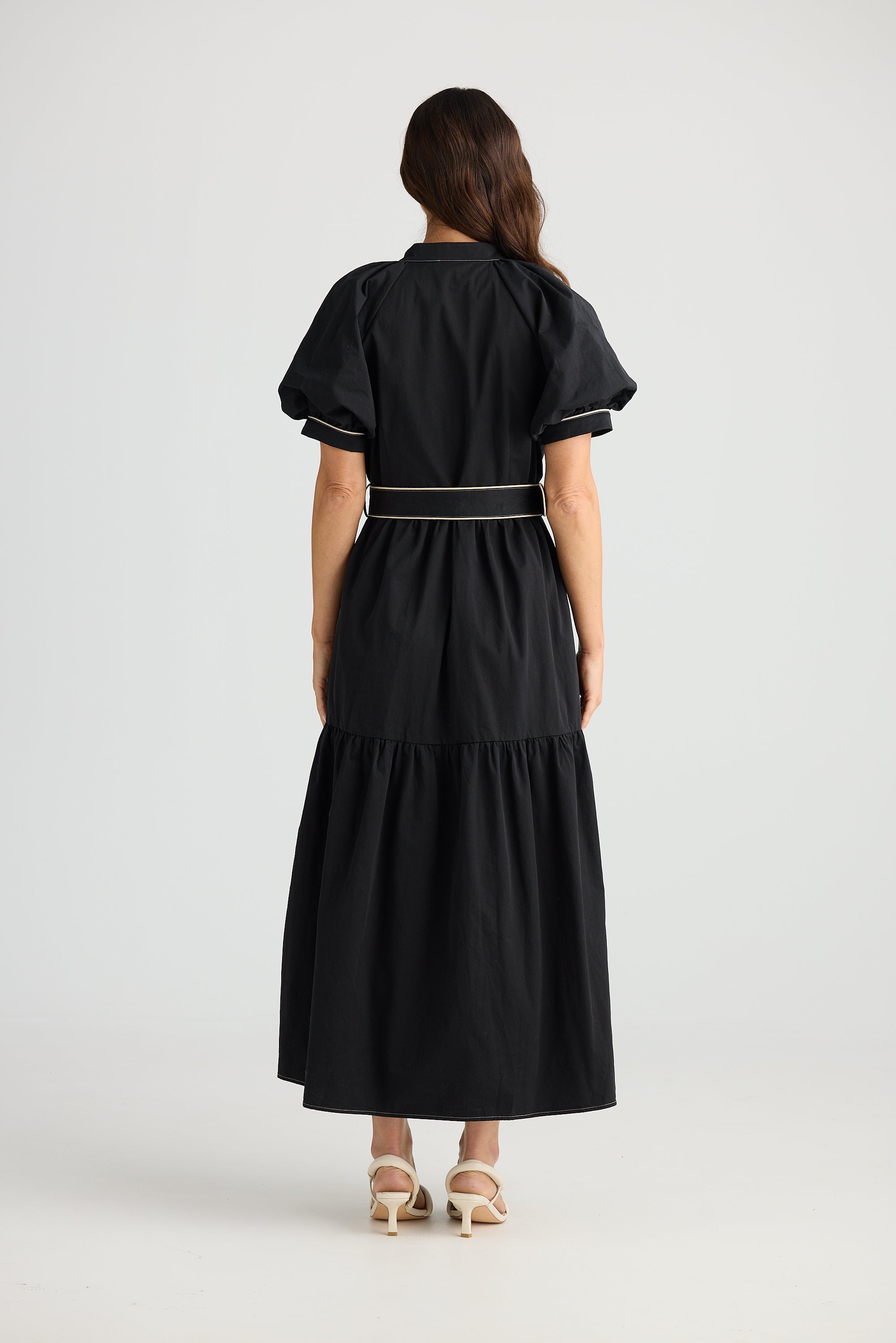 Amour Dress - Washed Black/Stone-Dresses-Brave & True-The Bay Room