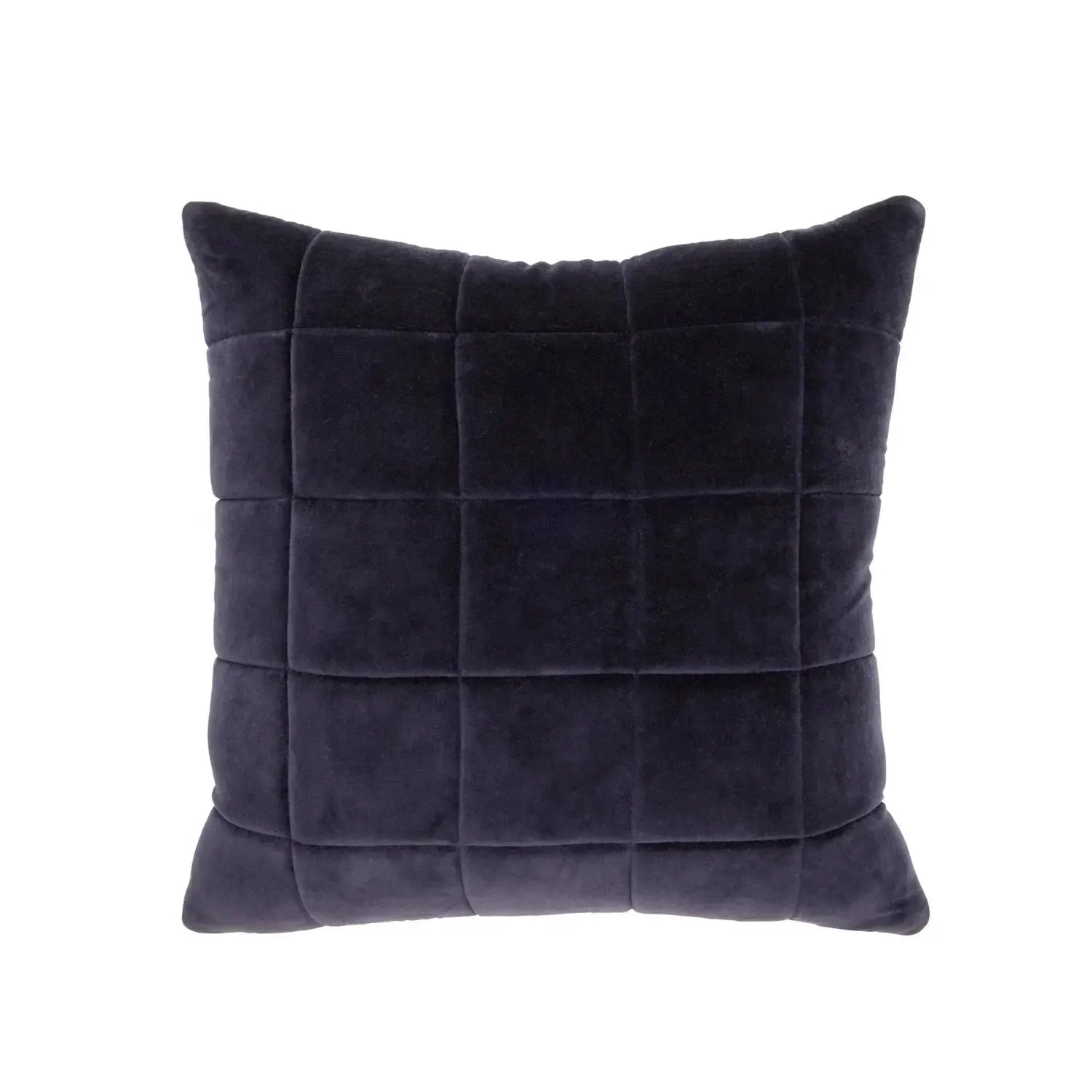 Amoura Cushion 50x50cm Ink-Soft Furnishings-Amalfi-The Bay Room