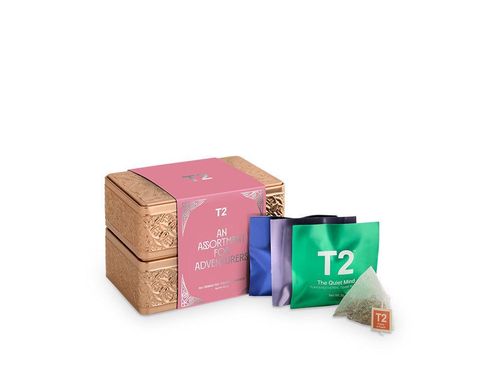An Assortment For Adventurers Tea Bag Tin-Gourmet Food & Drink-T2-The Bay Room