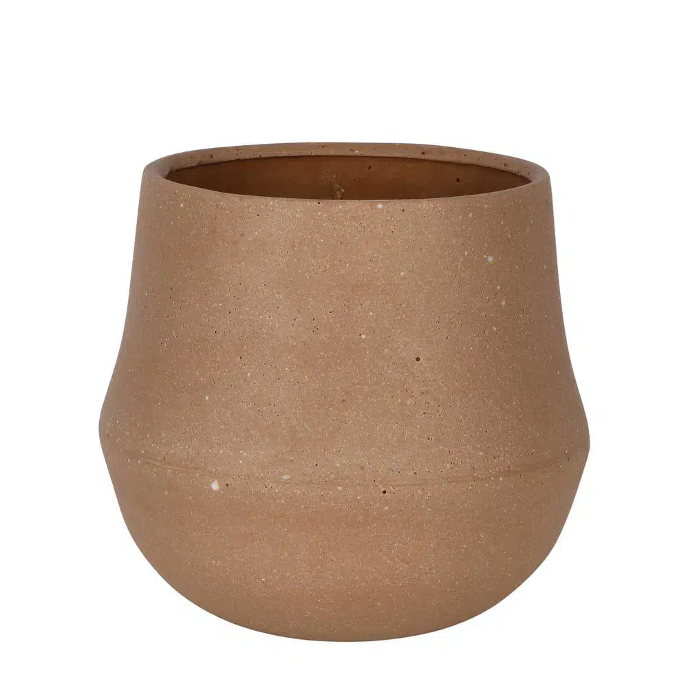 Ana Planter Small Clay-Pots, Planters & Vases-MRD Home-The Bay Room