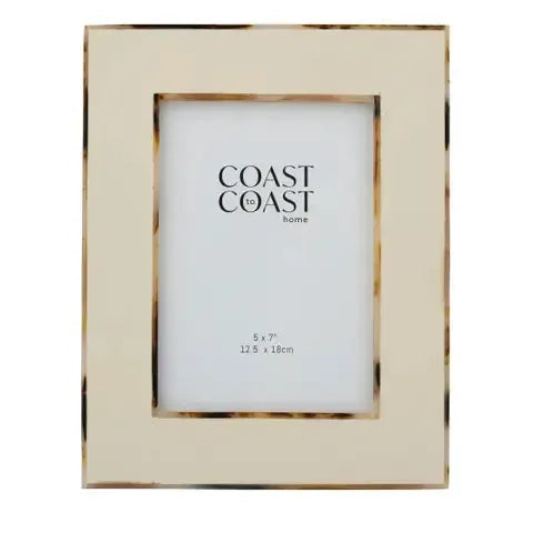 Andover Resin 5x7" Photo Frame 19x24cm Natural-Decor Items-Coast To Coast Home-The Bay Room