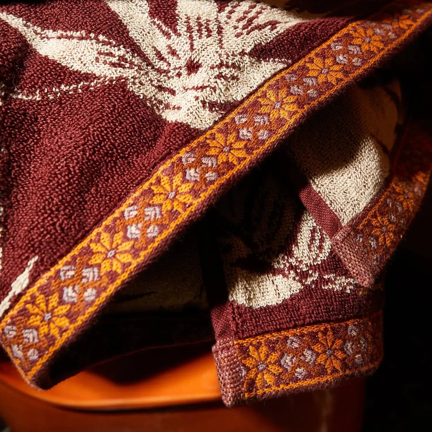 Aneta Bath Sheet - Rosewood-Soft Furnishings-Sage & Clare-The Bay Room