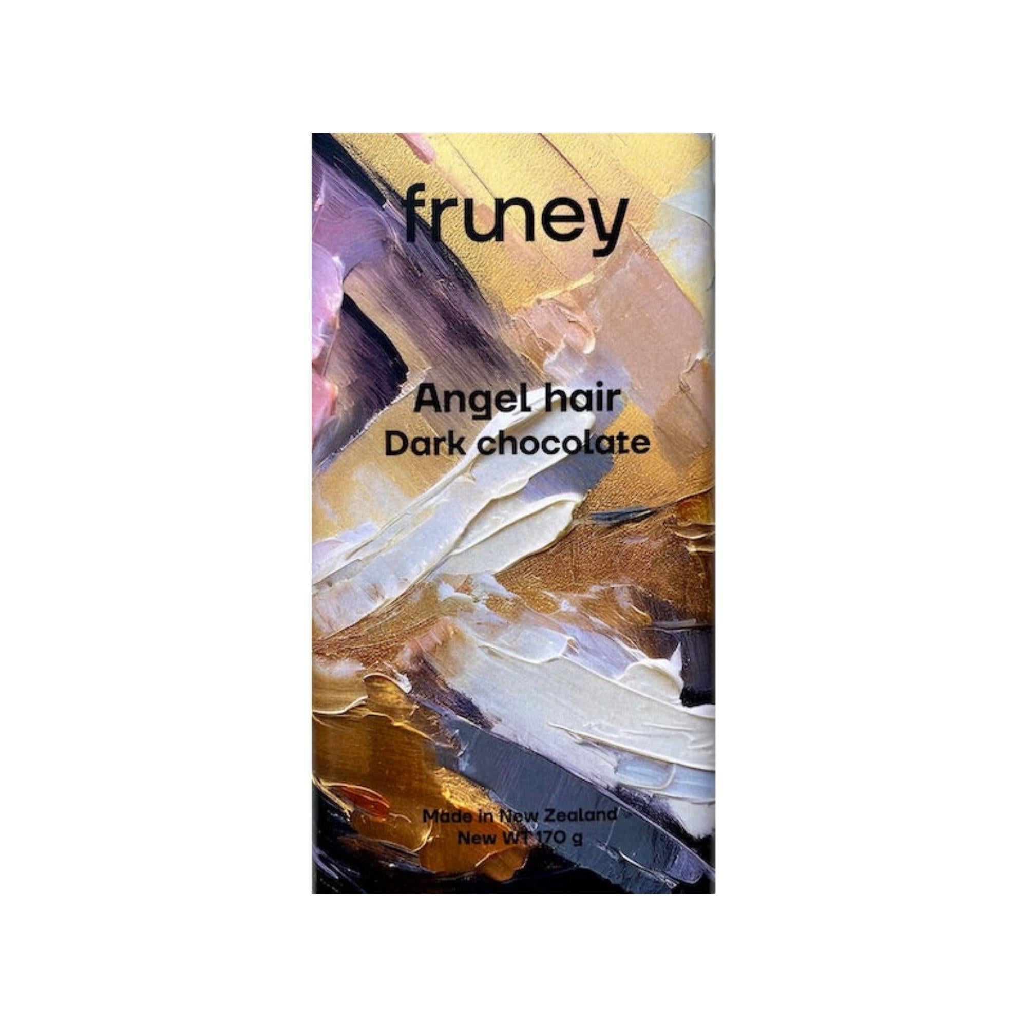Angel Hair Dark Chocolate Bar 170g-Gourmet Food & Drink-Fruney-The Bay Room