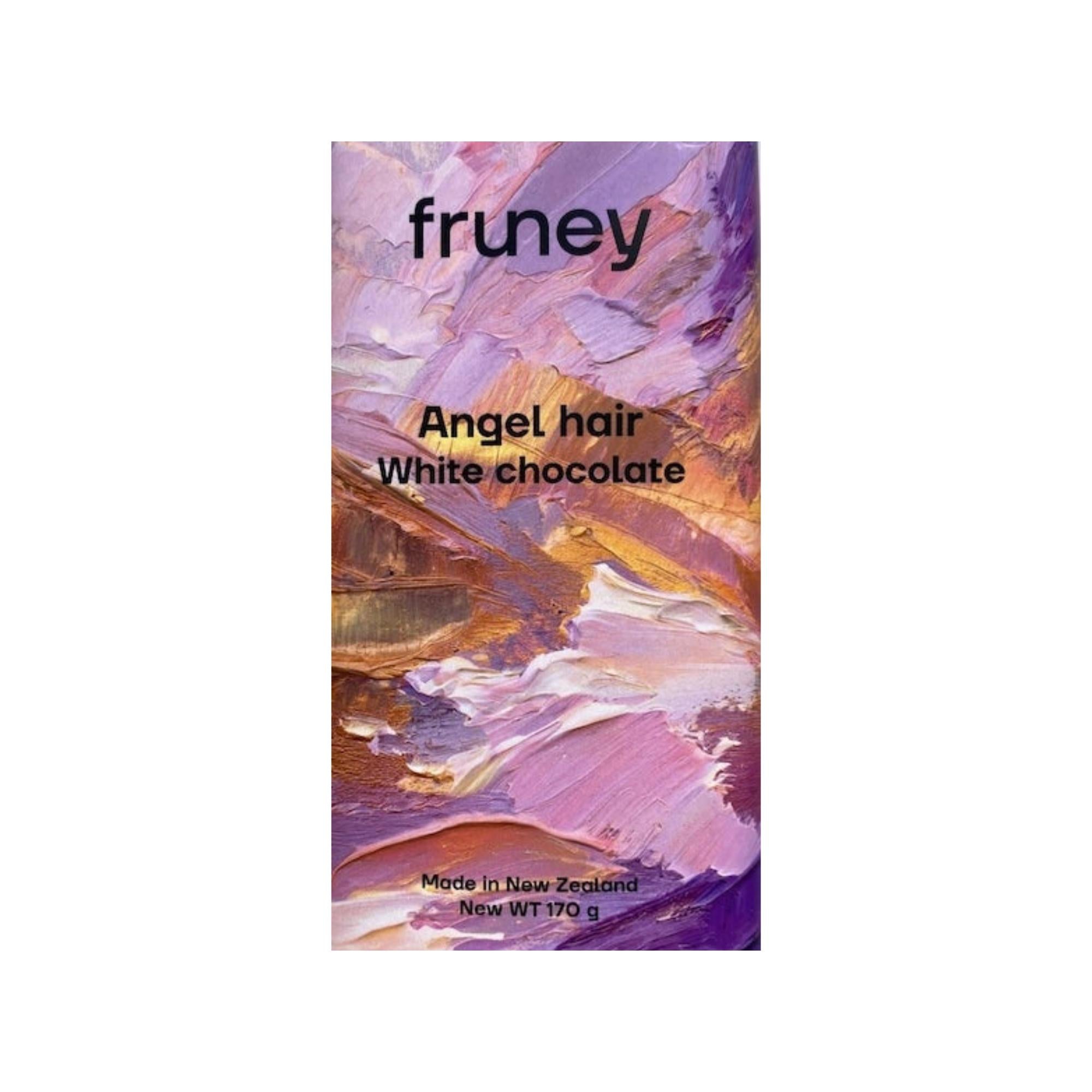 Angel Hair White Chocolate Bar 170g-Gourmet Food & Drink-Fruney-The Bay Room