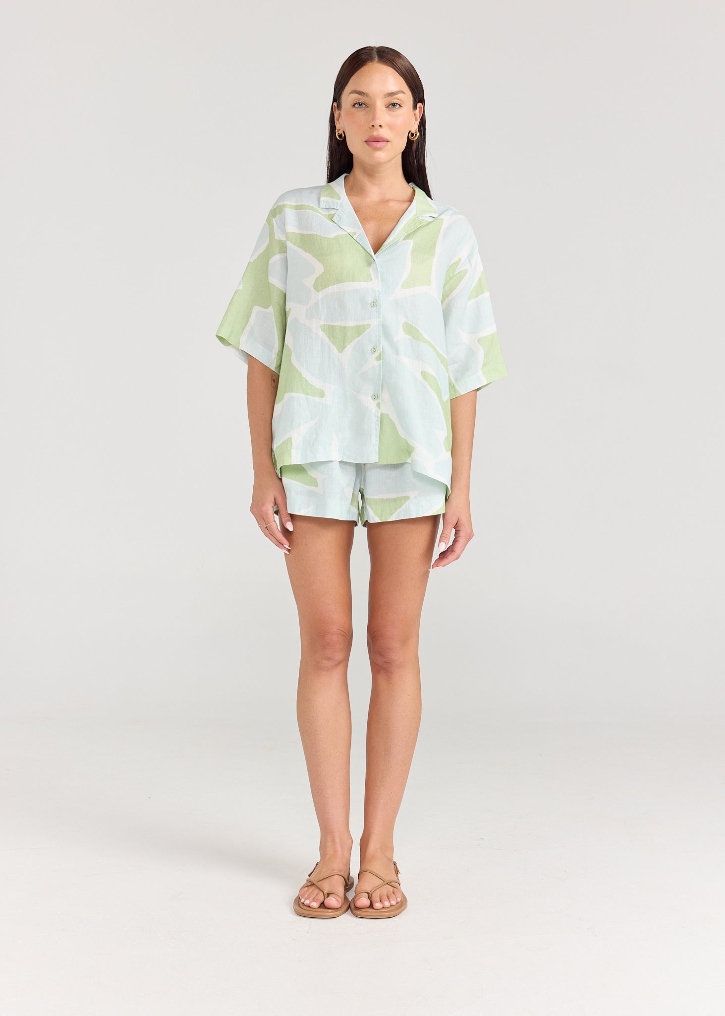 Angie Shirt - Aloe Ivy-Tops-Pippa Ridley-The Bay Room
