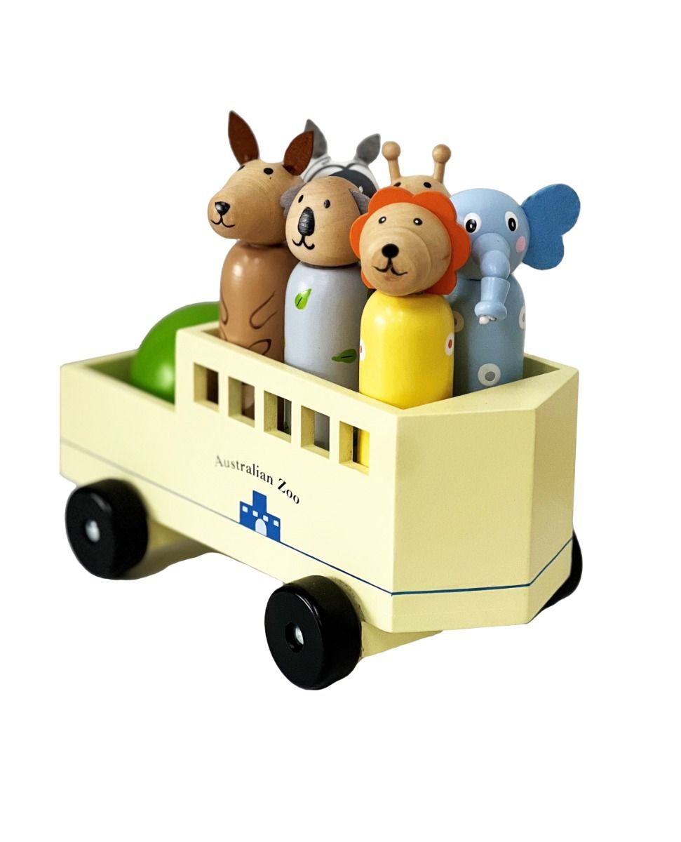 Animal Bowling Vehicle-Toys-ToysLink-The Bay Room