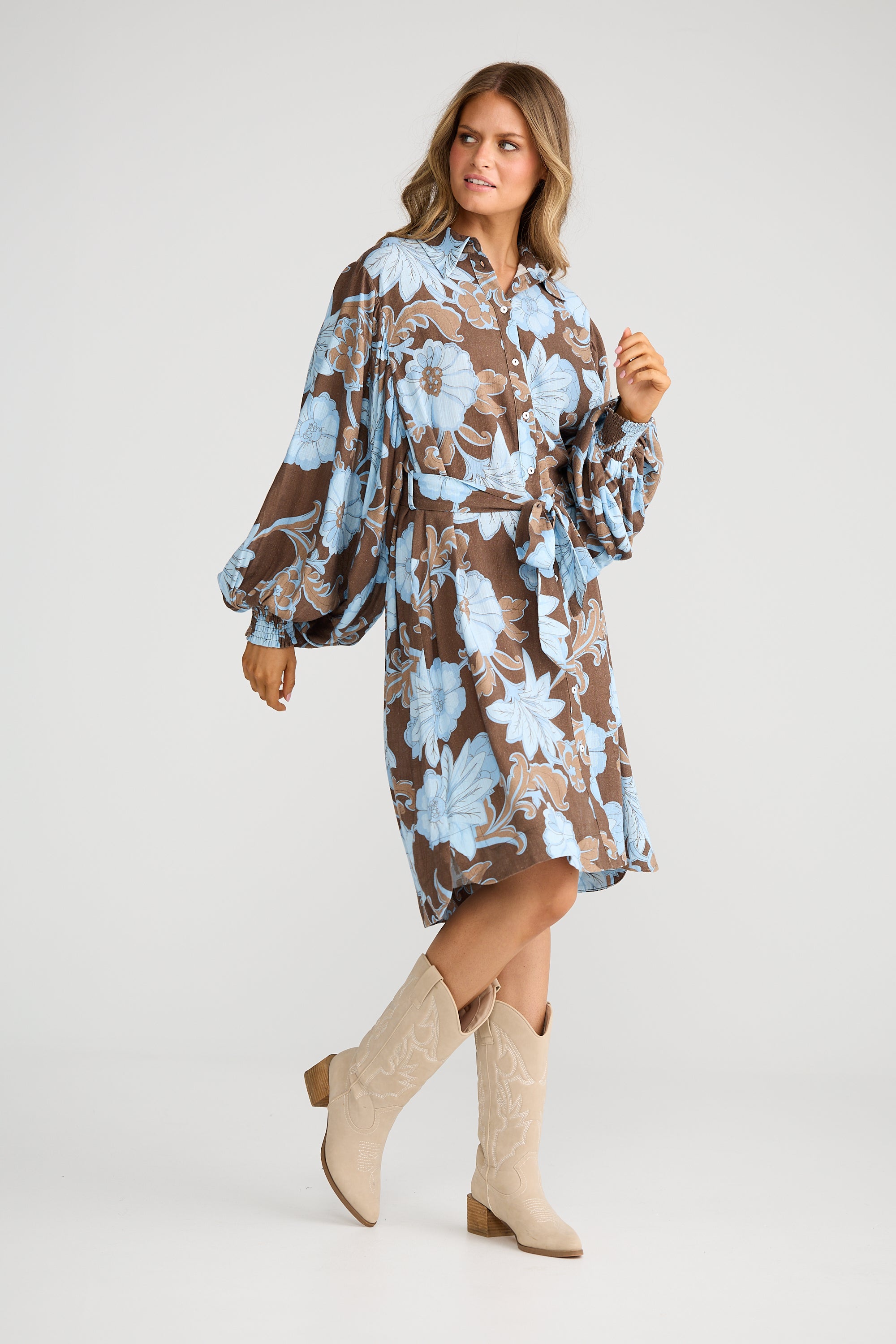 Annabelle Dress - Chocolate Ibiza-Dresses-Talisman-The Bay Room