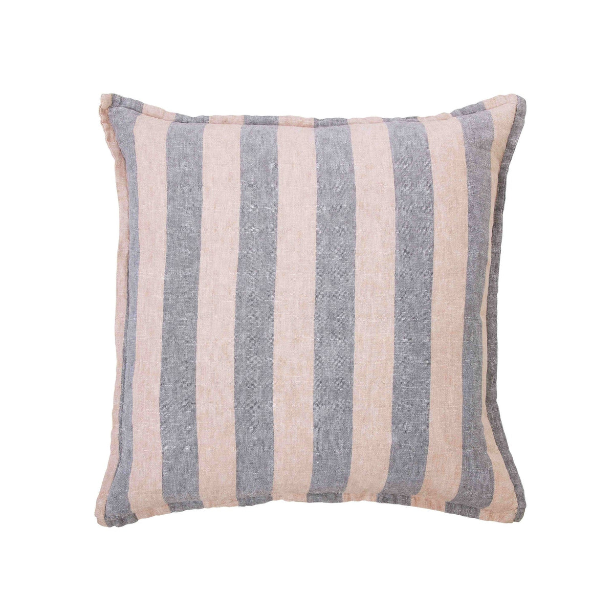 Arden Stripe Cushion 50x50cm Pink & Blue