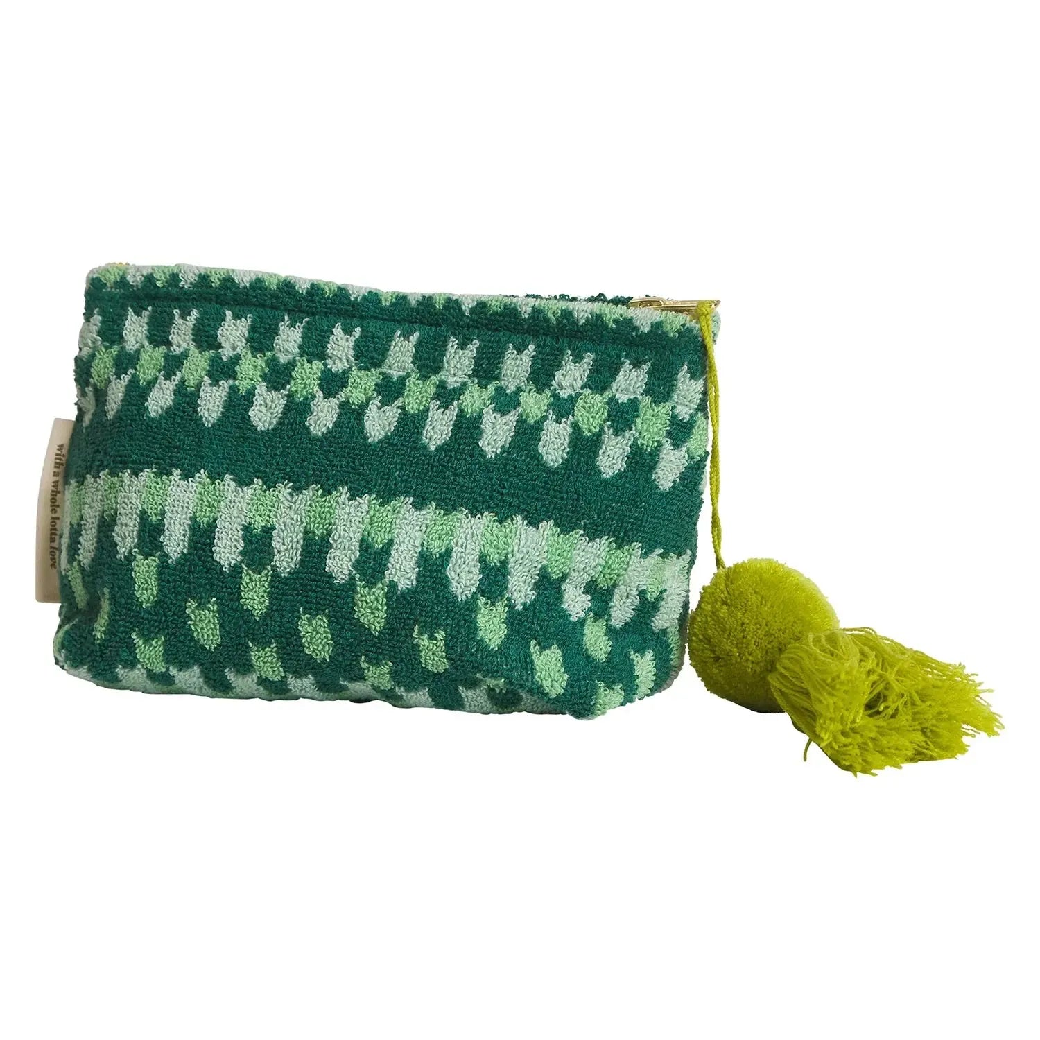 Arlette Terry Pouch - Jade-Beauty & Well-Being-Sage & Clare-The Bay Room