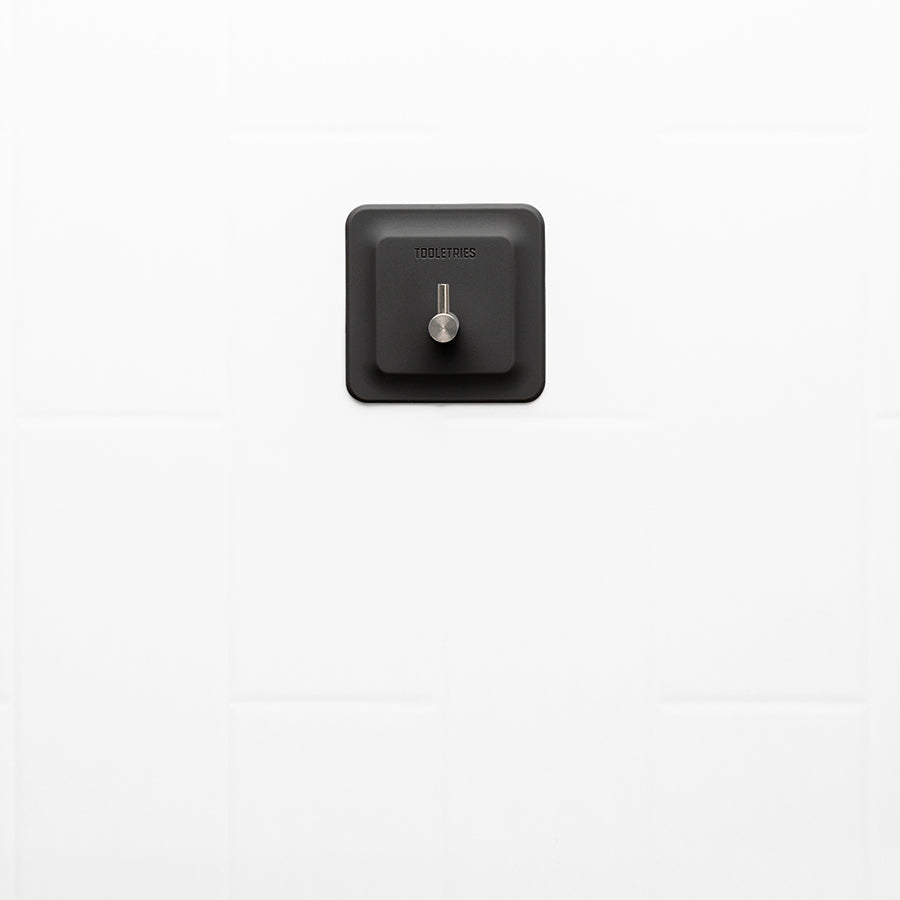 The Arnold Shower Hook - Charcoal