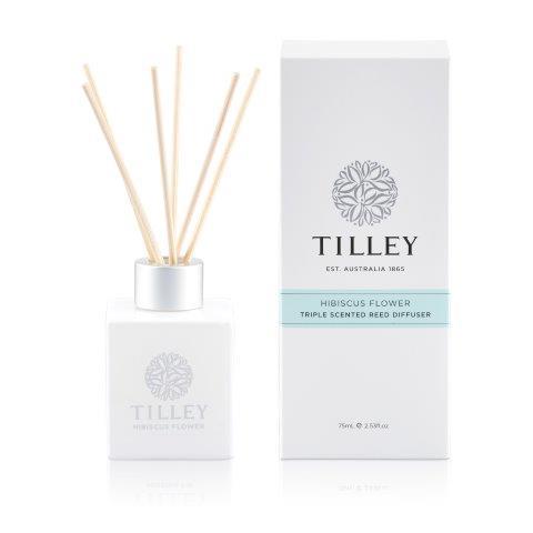 Aromatic Reed Diffuser 75mL - Asst Fragrance-Candles & Fragrance-Tilley-Hibiscus Flower-The Bay Room