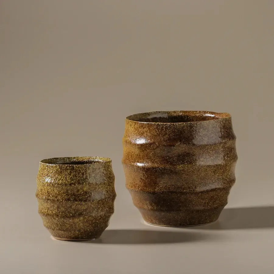 Ashira Pot Small-Pots, Planters & Vases-Indigo Love-The Bay Room