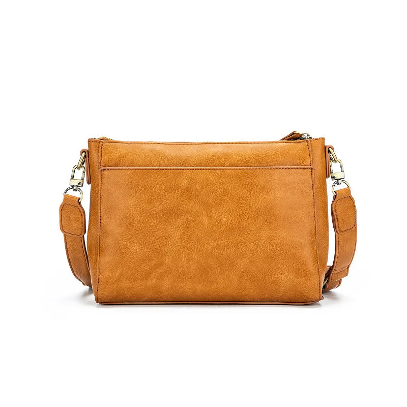 Aspen Crossbody Bag - Tan-Bags & Clutches-Black Caviar Designs-The Bay Room