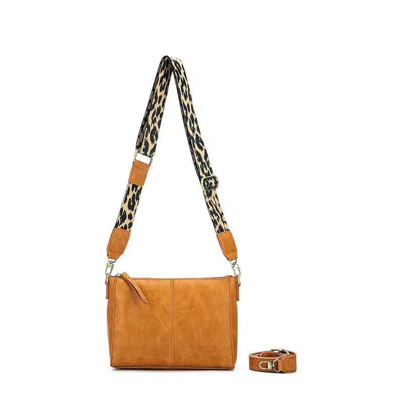 Aspen Crossbody Bag - Tan-Bags & Clutches-Black Caviar Designs-The Bay Room