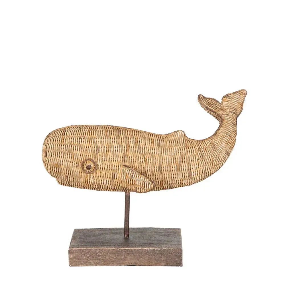 Atlantis Whale On Stand Large-Decor Items-Florabelle-The Bay Room