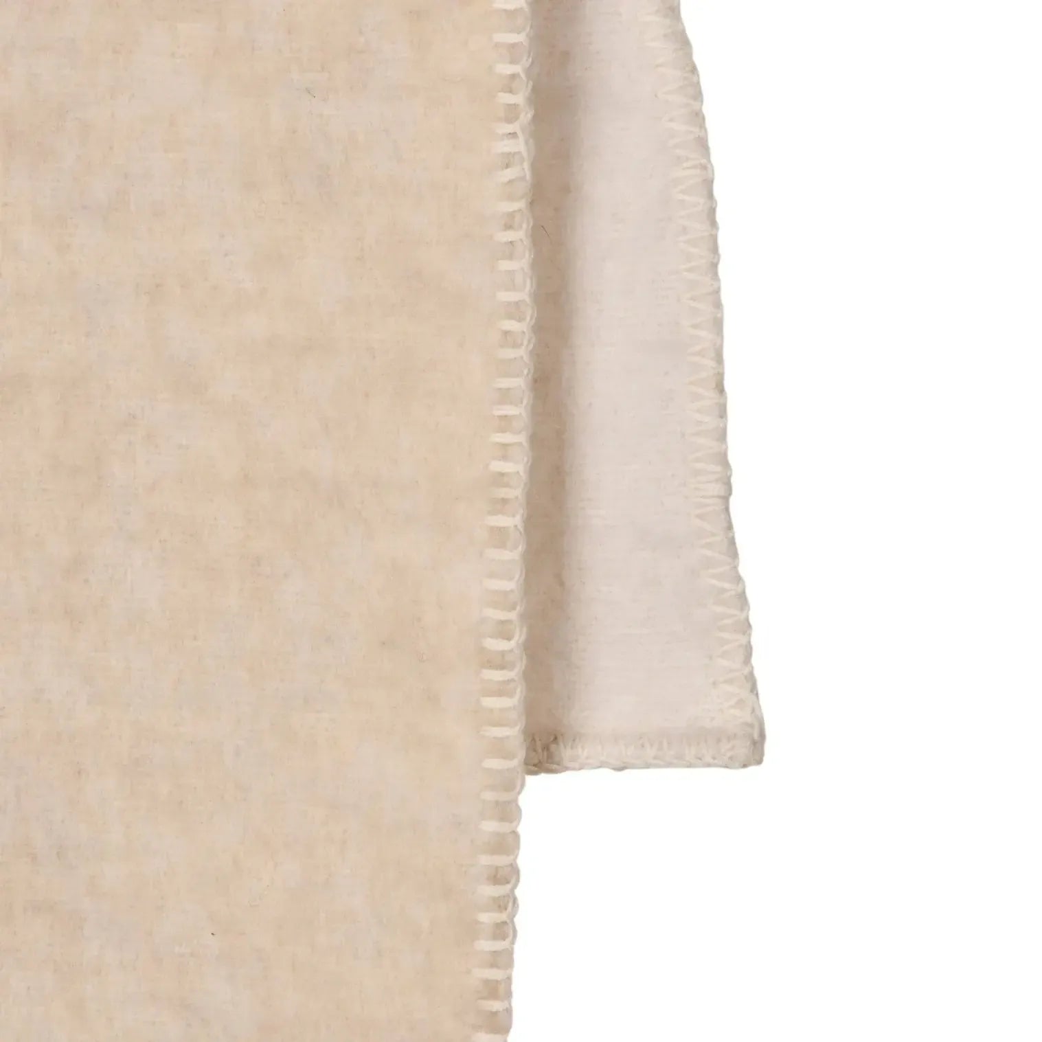 Avalon Stitch Throw 130x180cm Ivory-Soft Furnishings-Amalfi-The Bay Room