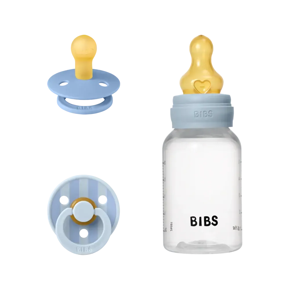 BIBS Gift Set, Baby Sprinkle - Baby Blue-Nursery & Nurture-BIBS-The Bay Room