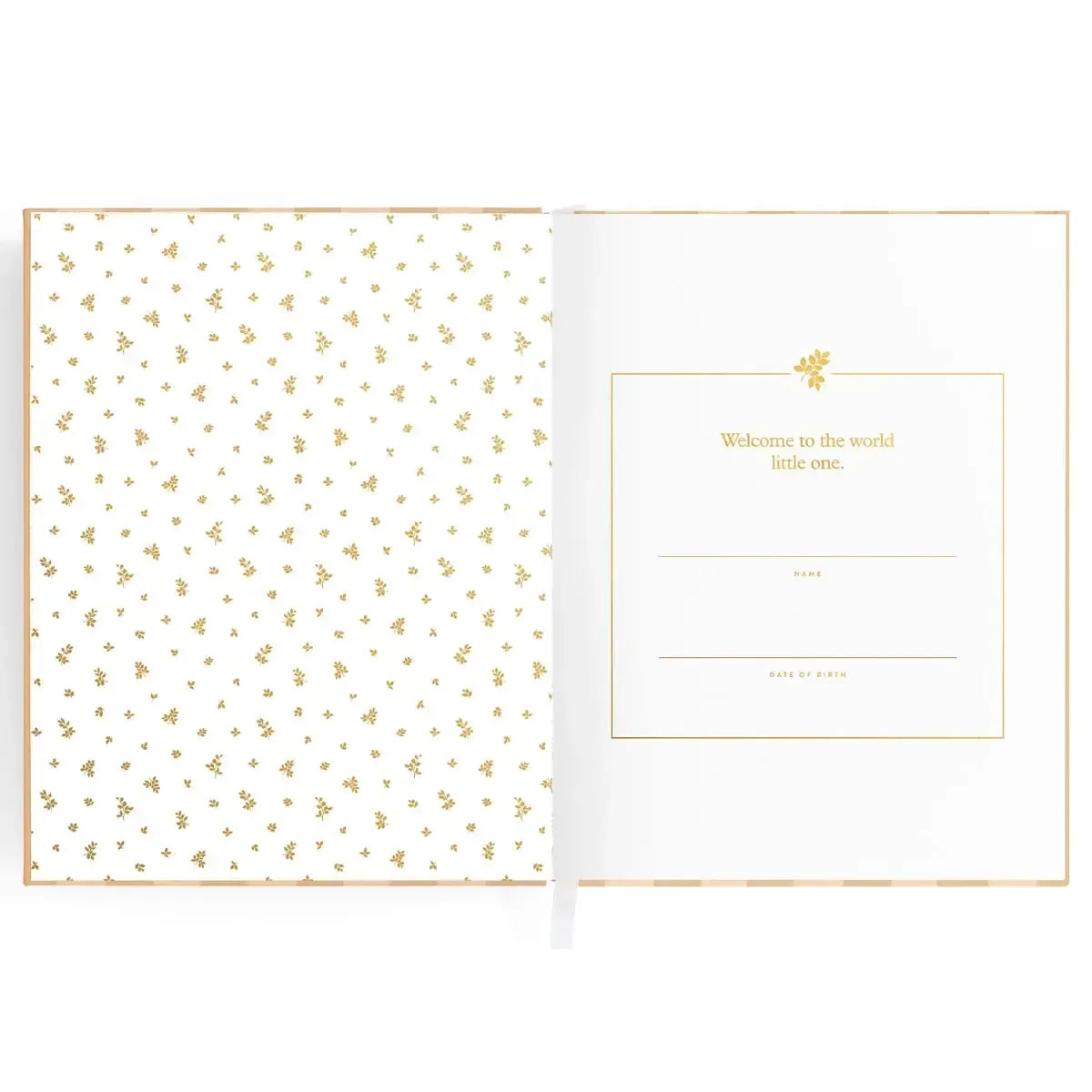 Baby Book Coffee Stripe - 3rd Edition