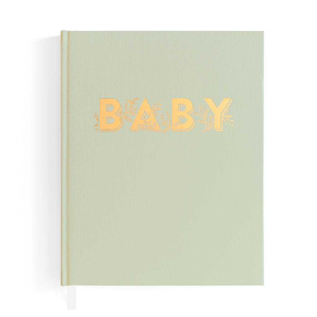 Baby Book Pistachio-Nursery & Nurture-Fox & Fallow-The Bay Room