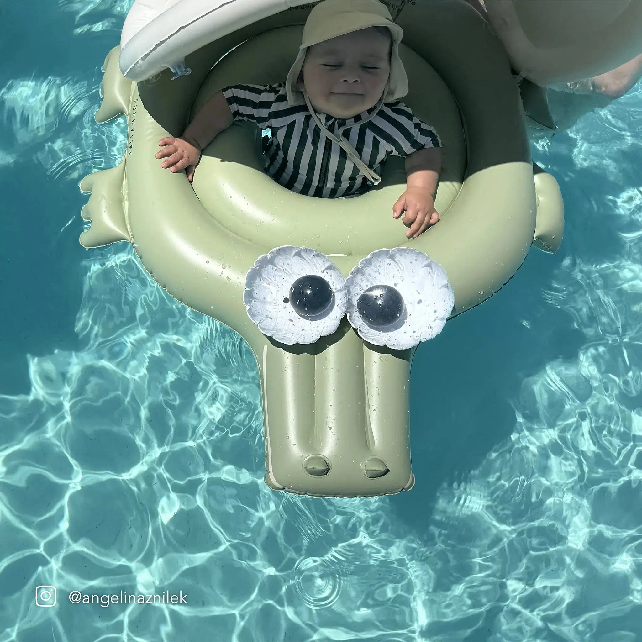 Baby Float Cookie the Croc Khaki-Travel & Outdoors-Sunny Life-The Bay Room