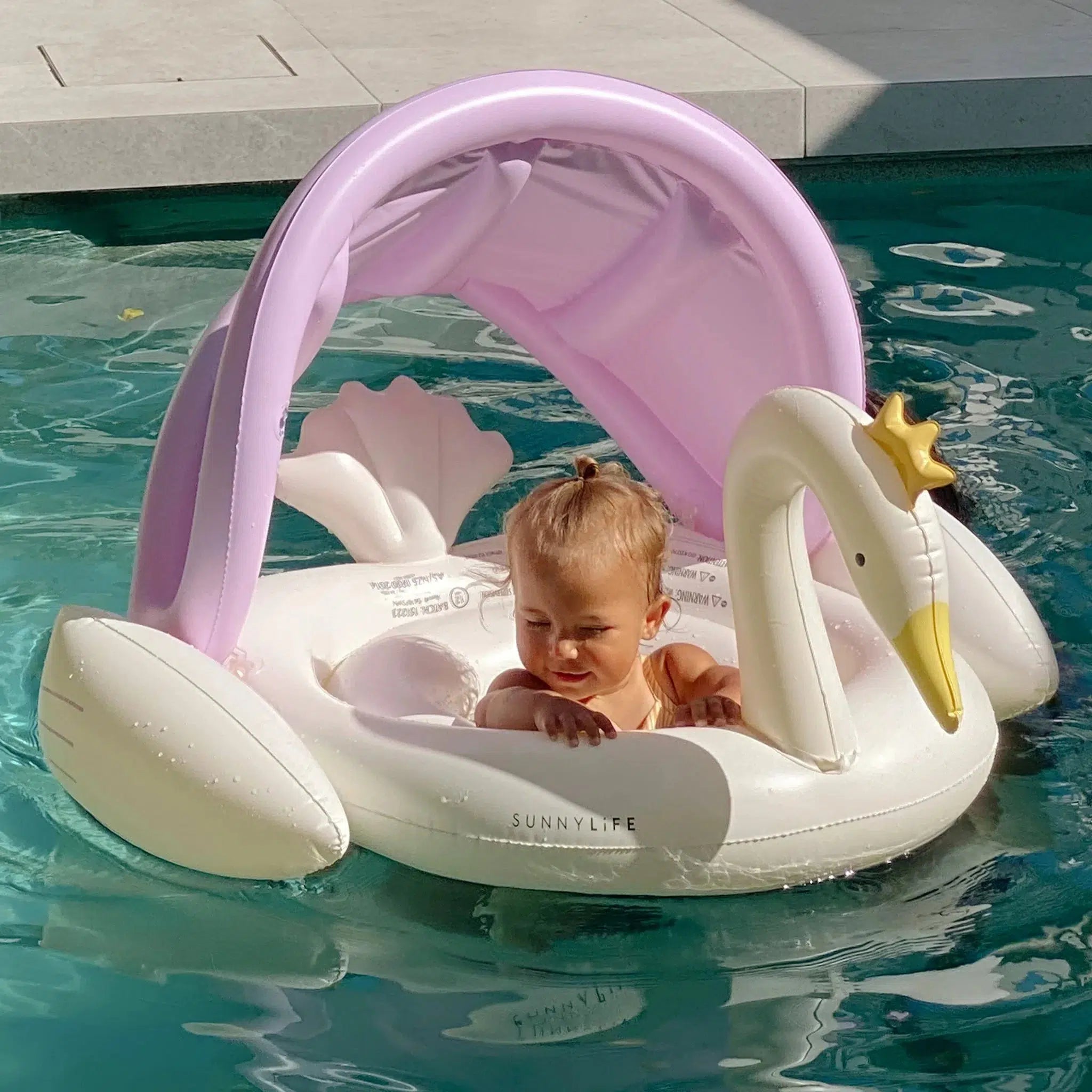 Baby Float Princess Swan Multi-Travel & Outdoors-Sunny Life-The Bay Room