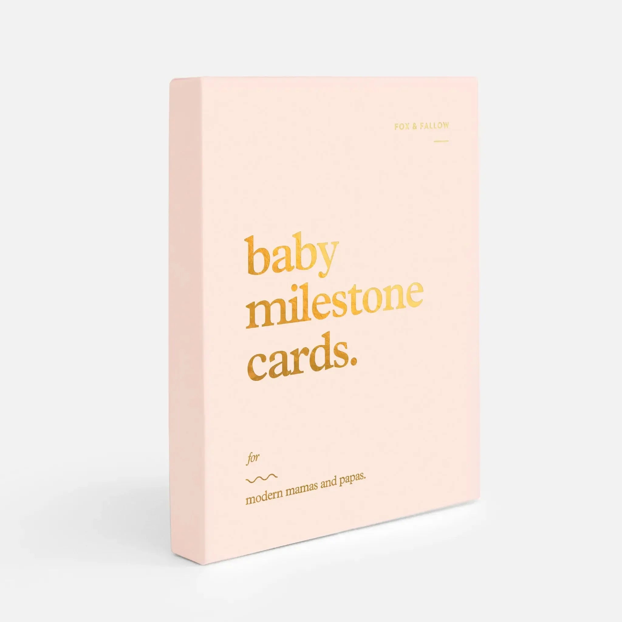Baby Milestone Cards - Cream-Nursery & Nurture-Fox & Fallow-The Bay Room