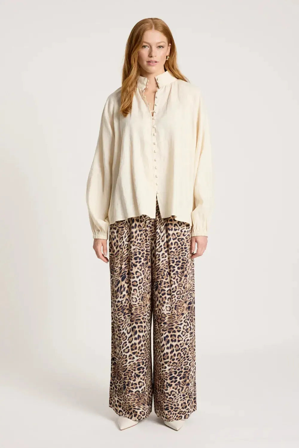 Bajau Button Shirt - Dune-Tops-Eb & Ive-The Bay Room