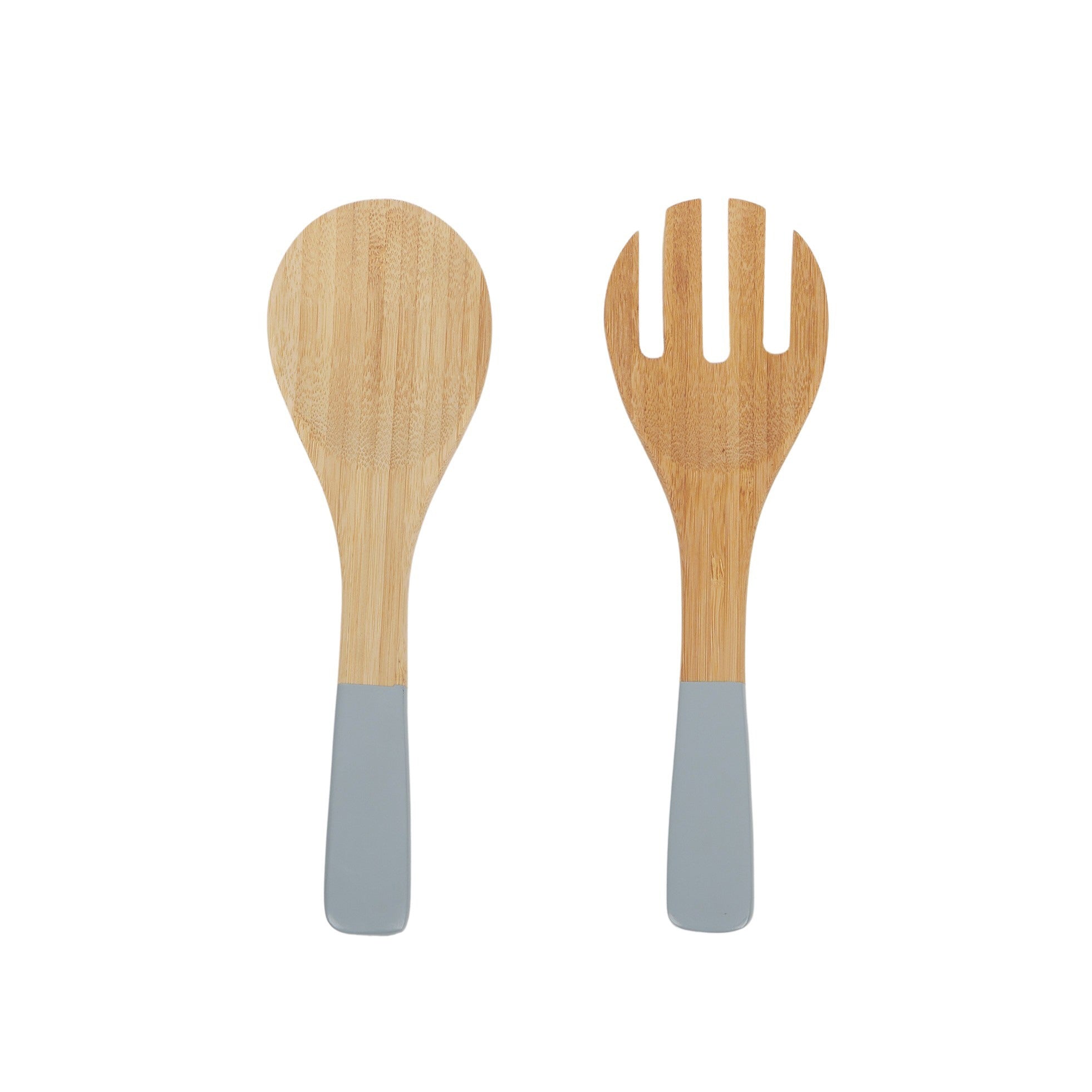 Bala Set/2 Bamboo Salad Servers - Blue-Dining & Entertaining-Coast To Coast Home-The Bay Room