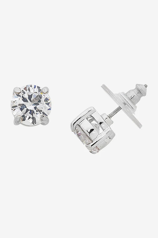 Ballet Silver Stud Earring-Jewellery-Liberte-The Bay Room