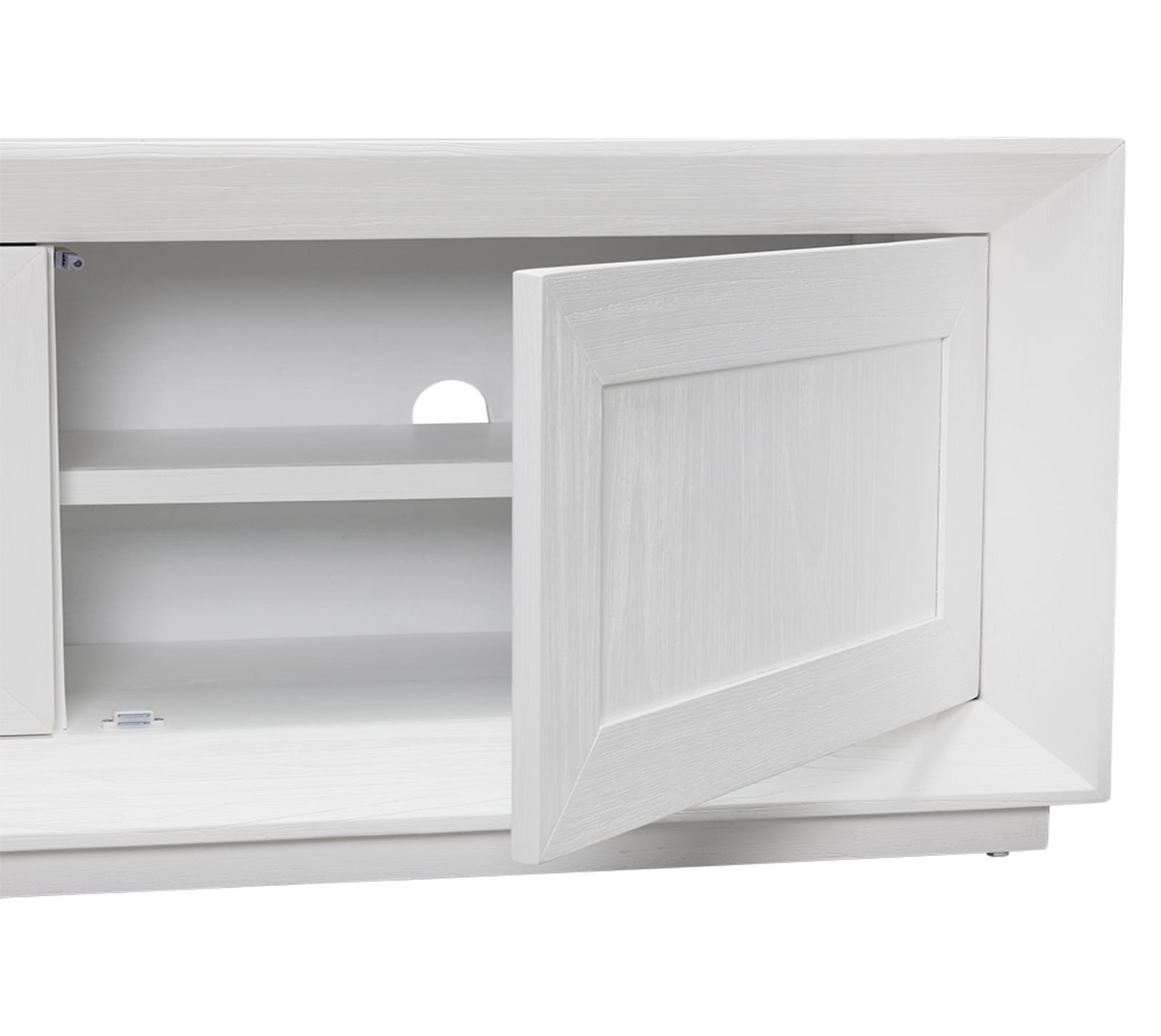 Balmain TV Unit - 3 Door White 228x50x60cm-Furniture-Elme Living-The Bay Room