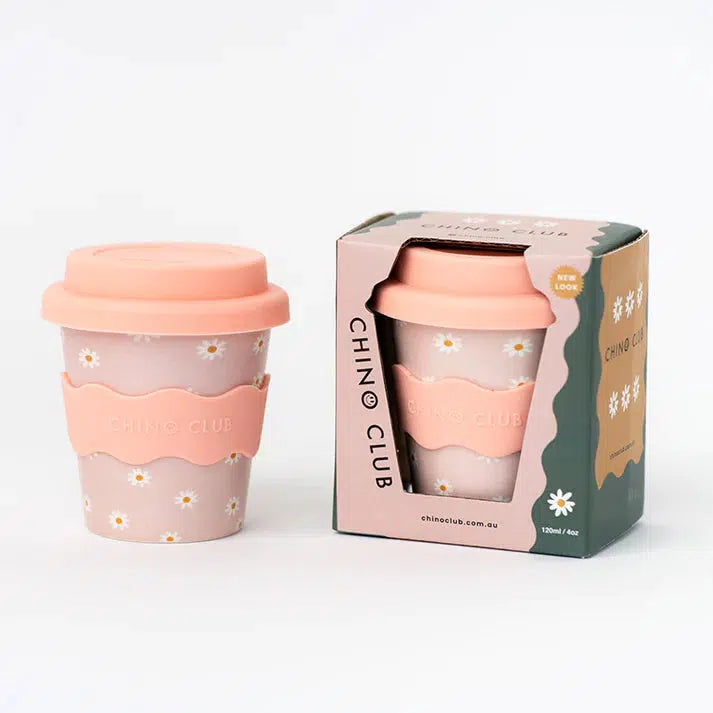 Bamboo Baby Chino Cup - Pink Daisy-Nursery & Nurture-Chino Club-The Bay Room