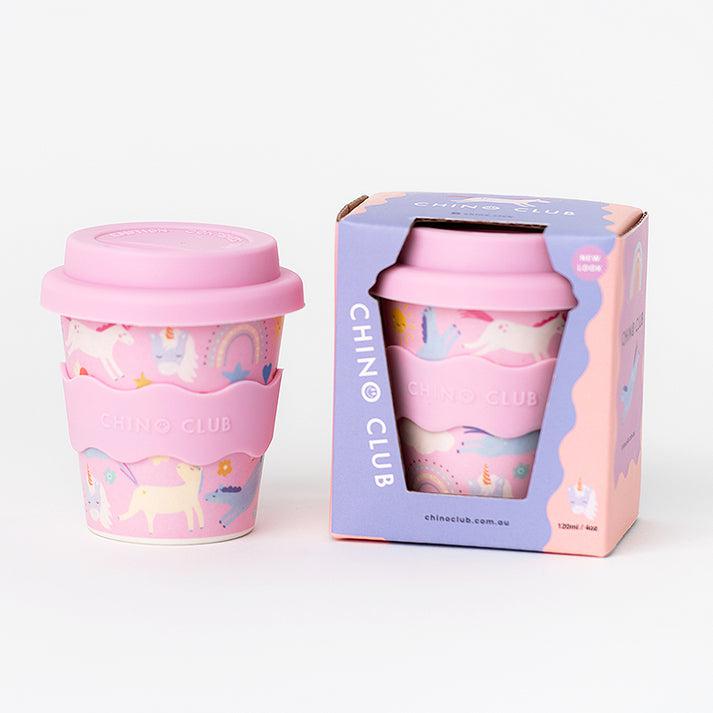 Bamboo Baby Chino Cup - Pink Unicorn-Nursery & Nurture-Chino Club-The Bay Room