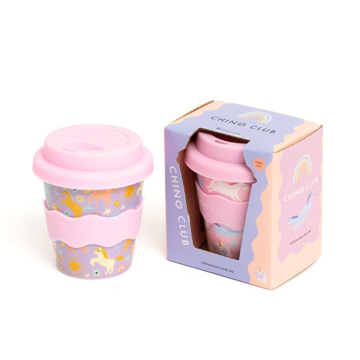 Bamboo Baby Chino Cup - Purple Unicorn-Nursery & Nurture-Chino Club-The Bay Room