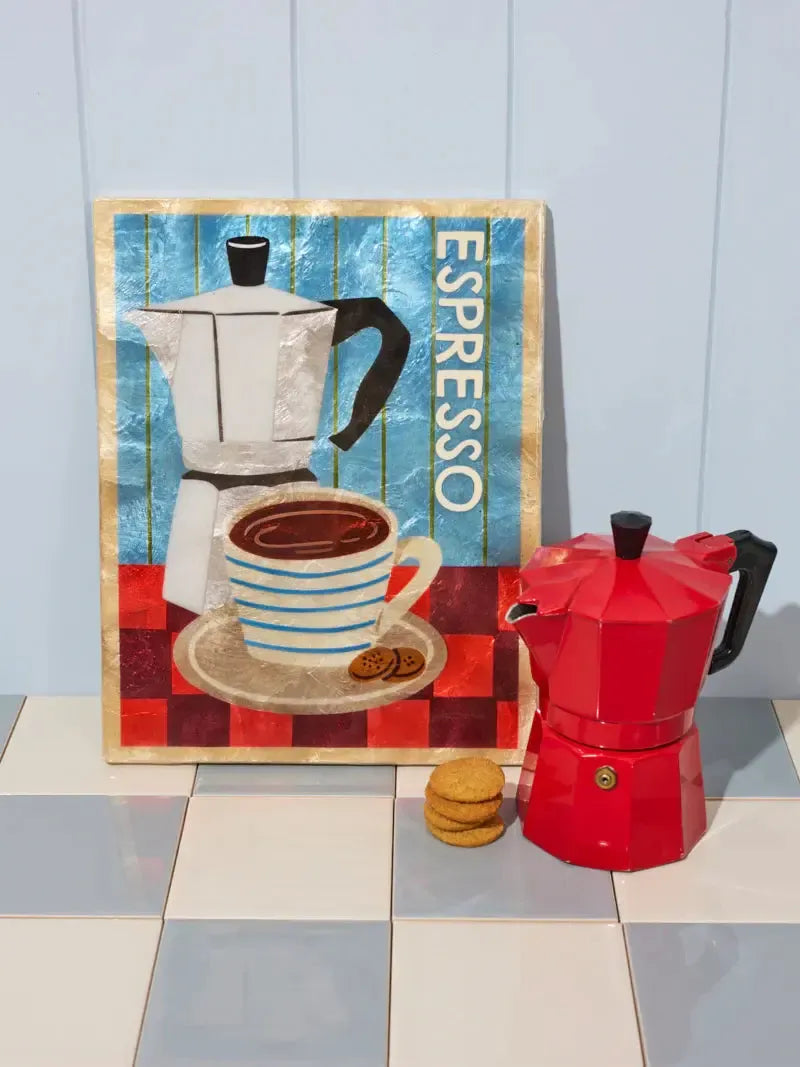 Barista Wall Art Espresso-Wall Decor-Jones & Co-The Bay Room