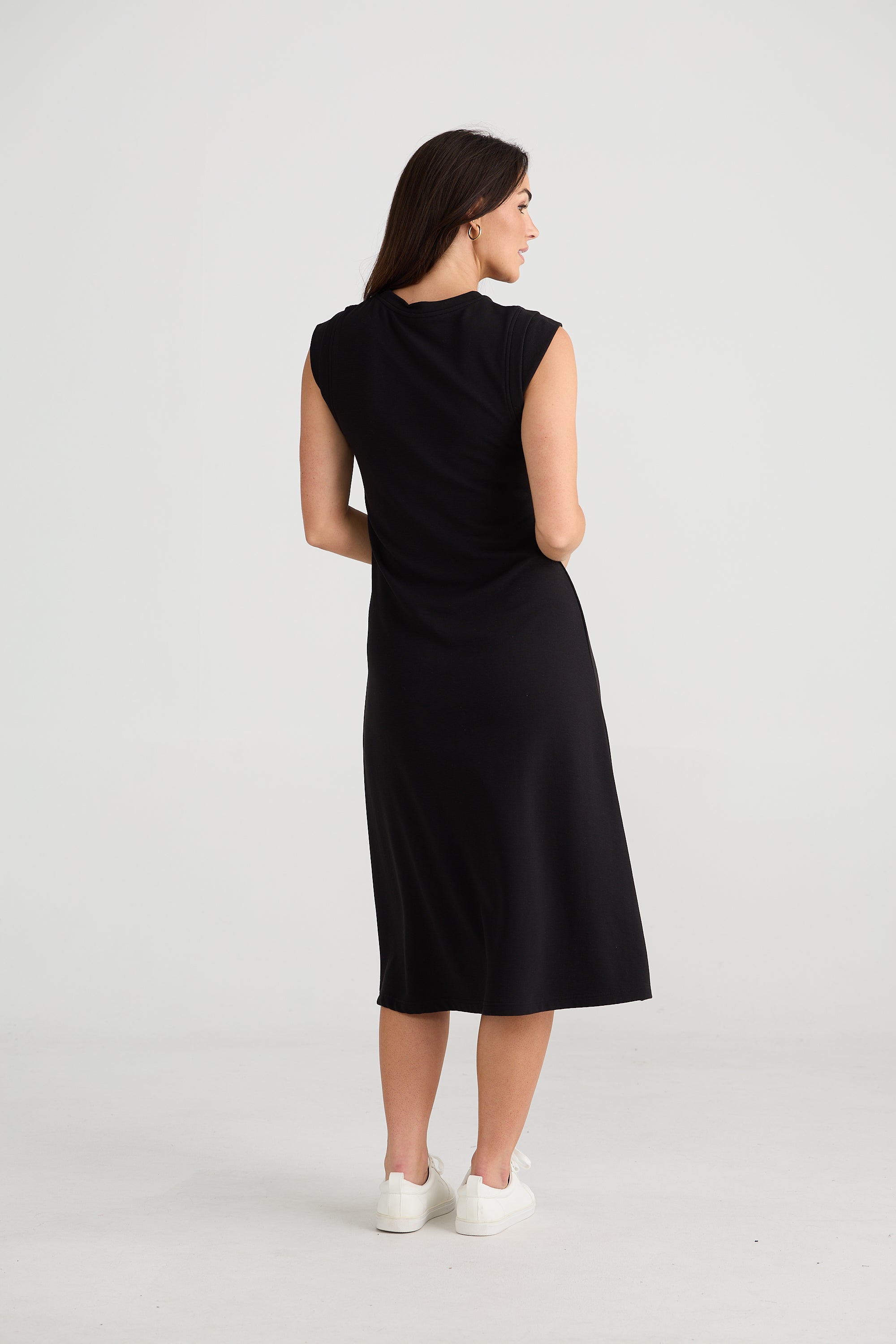 Barlow Dress - Black-Dresses-Brave & True-The Bay Room