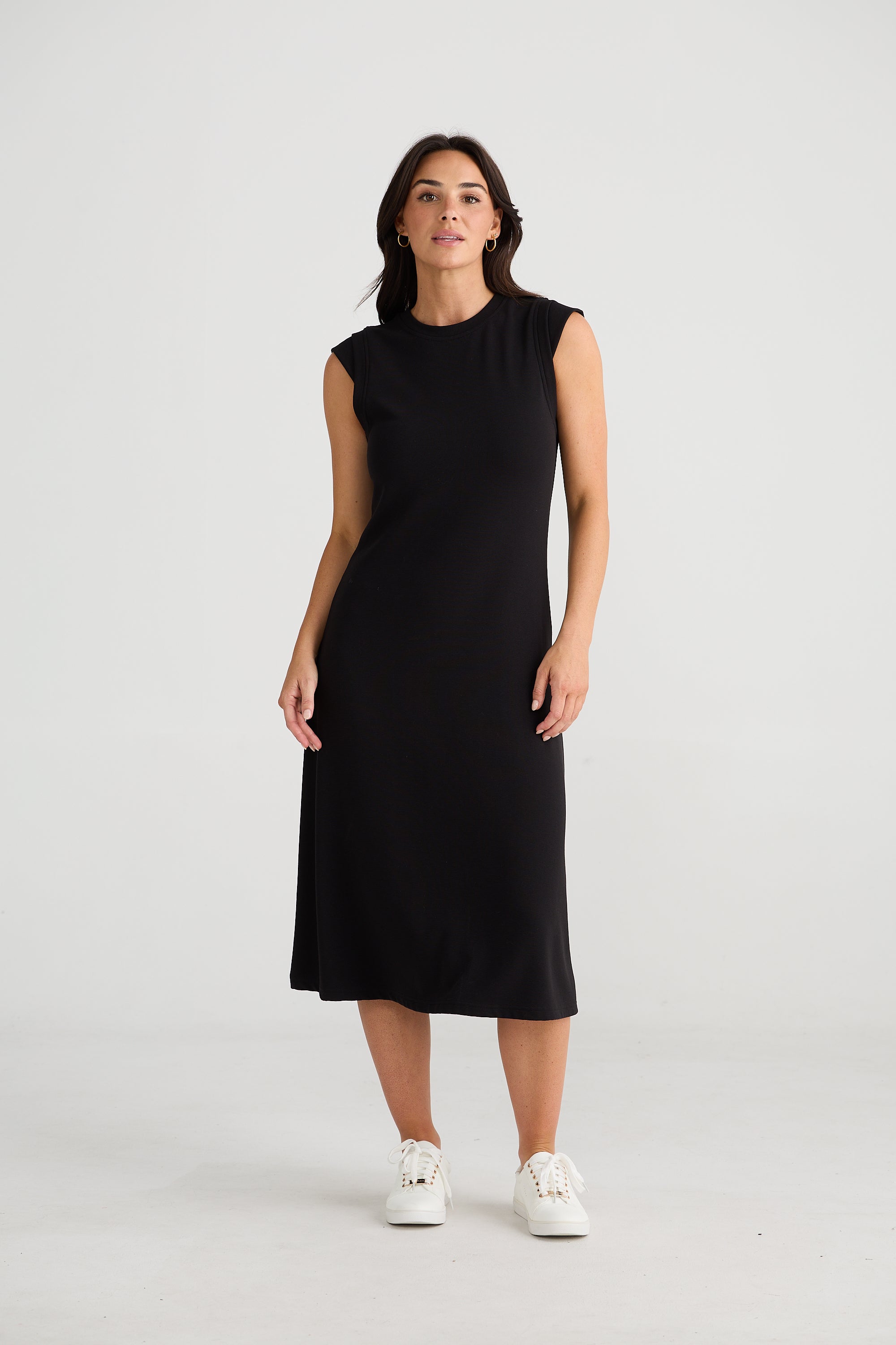 Barlow Dress - Black-Dresses-Brave & True-The Bay Room