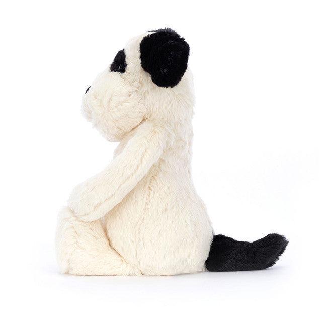 Bashful Black & Cream Puppy Medium-Toys-Jellycat-The Bay Room
