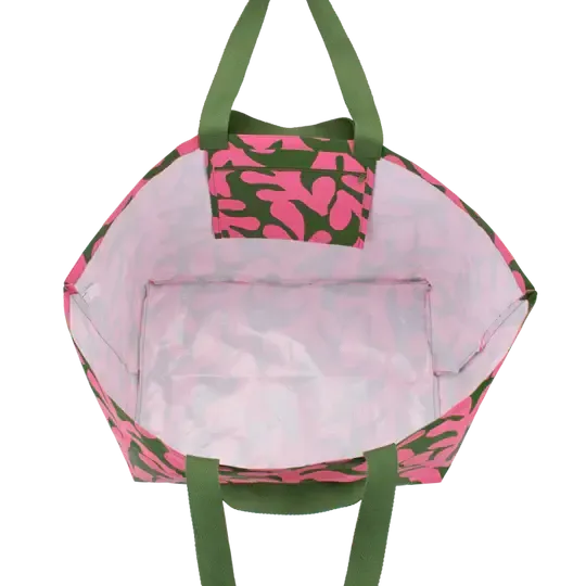 Beach Bag Coral Canopy-Travel & Outdoors-Kollab-The Bay Room