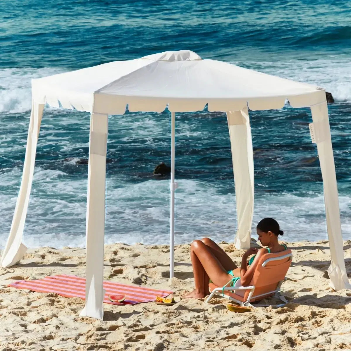 Beach Cabana Casa Blanca-Travel & Outdoors-Sunny Life-The Bay Room